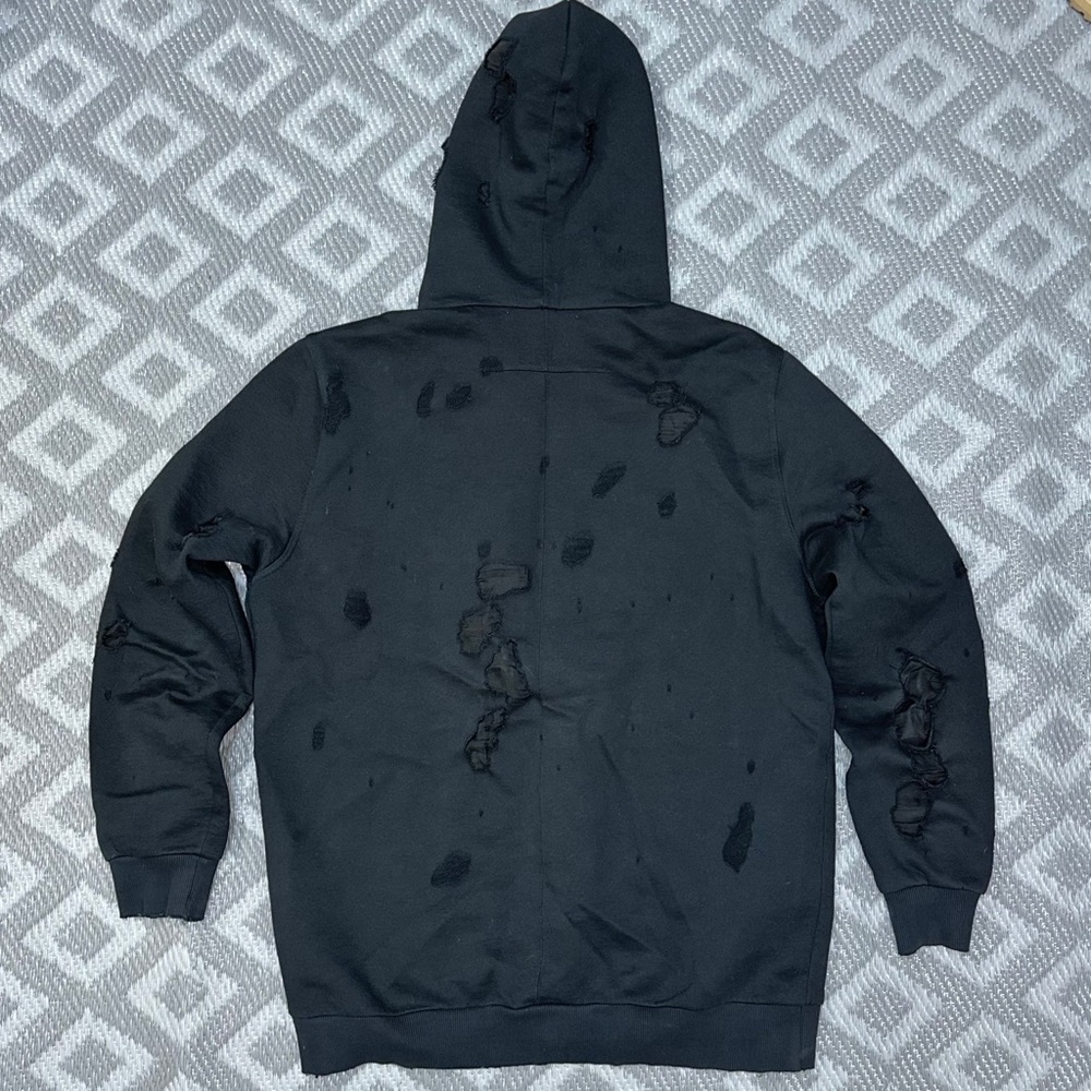 Givanchy Paris Destroyed Logo Print Sweatshirt [1298] - Picture 14 of 16